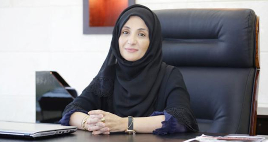 In admiration for a successful Emirati woman Haifa Karmustaji